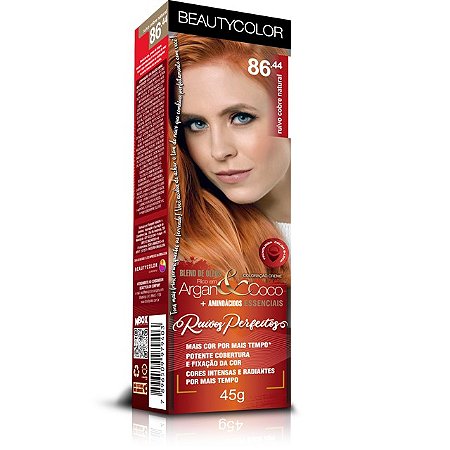 Coloração Individual 86.44 Ruivo Cobre Natural - Beauty Color