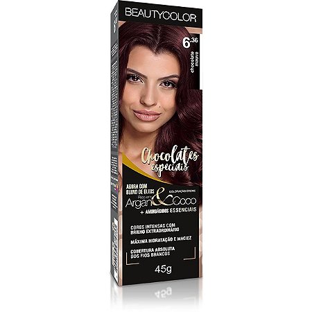 Coloração Individual 6.36 Chocolate Mauve - Beauty Color