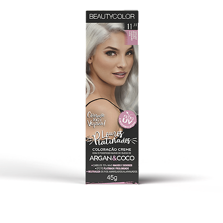 Coloração Individual 11.11 Louro Clarissímo Platinado - Beauty Color