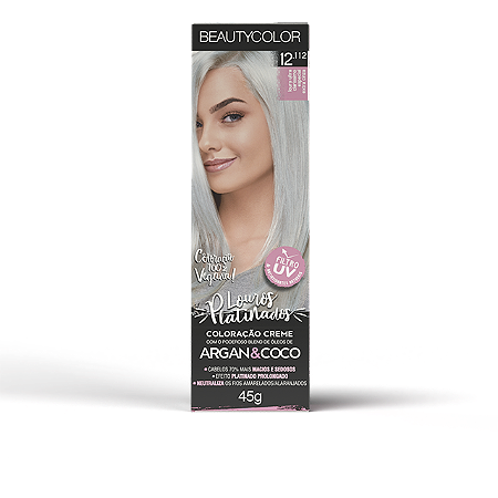 Coloração Individual 12.112 Louro Clarissimo Extra Cinza - Beauty Color