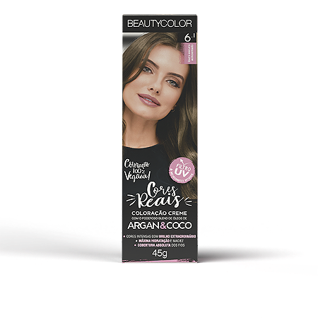 Coloração Individual 6.1 Louro Escuro Acinzentado - Beauty Color