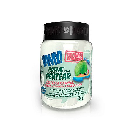 Creme de Pentear Coco Cachos Definidos 450g - YAMY!
