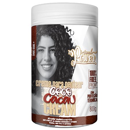 Creme de Pentear Coco e Cacau Cream 800g  - Soul Power