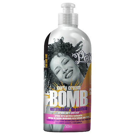 Creme de Pentear Curly Cream BOMB 500ml - Soul Power