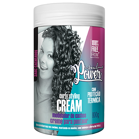 Creme de Pentear Curly Styling Cream 800g - Soul Power