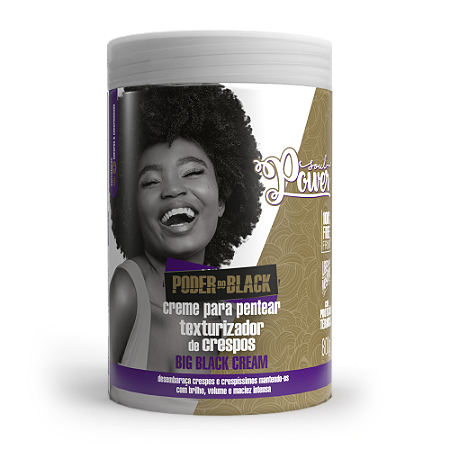 Creme de Pentear Poder do Black Big Black Cream 800g - Soul Power