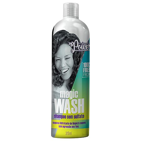 Shampoo sem Sulfato Magic Wash 315ml - Soul Power