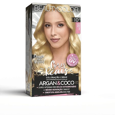 Coloração Kit 10.0 Louro Claríssimo - Beauty Color