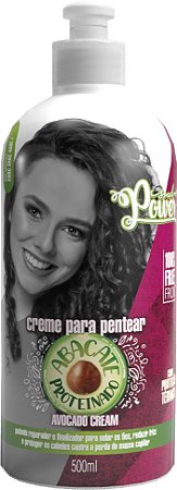 Creme De Pentear Avocado Cream 500ml - Soul Power