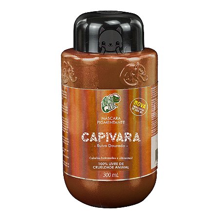 Tonalizante Ruivo Dourado Capivara 300ml - Kamaleão Color