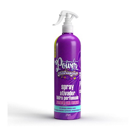 Spray Ativador Hidra Perfumado Texturizações 315ml - Soul Power