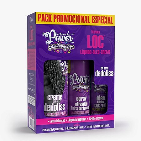 Kit Dedoliss Técnica LOC - Soul Power