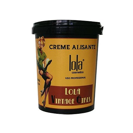 Lola Vintage Girls Creme Alisante 850g - Lola Cosmetics