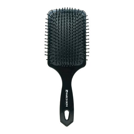 Escova Raquete Nylon Pin Uso Diário Pro School Preta 7494 - Marco Boni