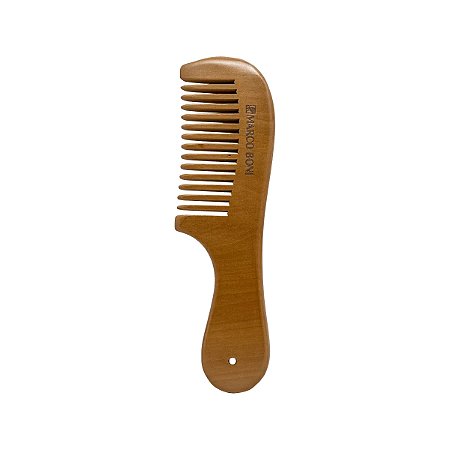 Pente de Madeira Wood Line Premium  Dentes Médios 1202 - Marco Boni
