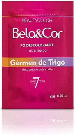 Pó Descolorante Gérmen de Trigo 20g - Bela&Cor
