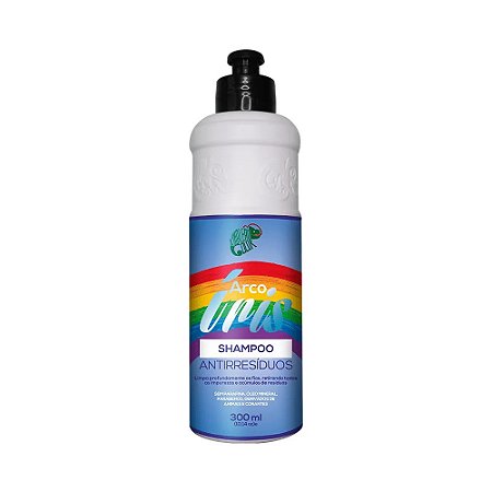 Shampoo Antirresíduos Arco-Íris 300ml - Kamaleão Color V:05/24