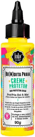 Be(m)dita Praia Creme Protetor Solar Capilar 90g - Lola Cosmetics
