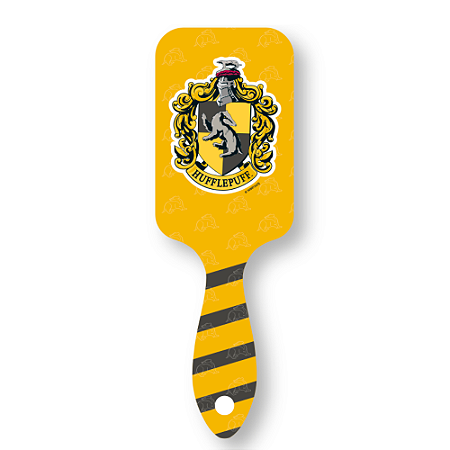 Escova Raquete Média Harry Potter Lufa Lufa (Hufflepuff) 8906 - Marco Boni