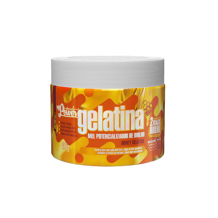 Gelatina Mel Potencializador de Brilho 400g - Soul Power
