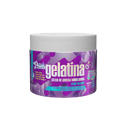 Gelatina Geléia de Ameixa p/ Tranças e Penteados 400g - Soul Power