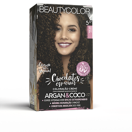 Coloração Kit 5.37 Marrom Passion - Beauty Color