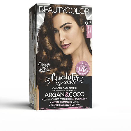 Coloração Kit 6.35 Chocolate Glamour - Beauty Color