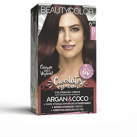 Coloração Kit 6.36 Chocolate Mauve - Beauty Color