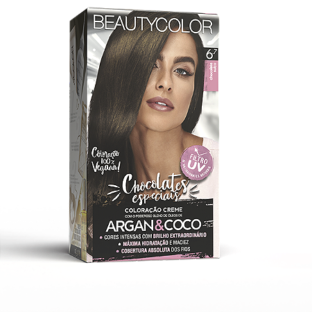 Coloração Kit 6.7 Chocolate Suiço - Beauty Color