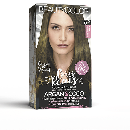Coloração Kit 6.88 Louro Escuro Tabaco - Beauty Color