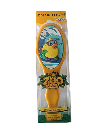 Escova Zoo Mania de Patinho Surfista 8097p - Marco Boni