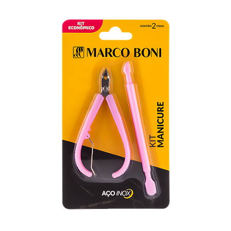 Kit Manicure Alicate e Espátula 1805 - Marco Boni
