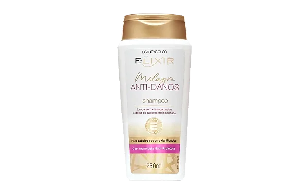 Shampoo Milagre Anti-Danos Elixir 250ml - Beauty Color