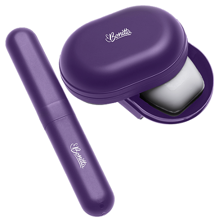 Kit Porta Escova de Dente e Saboneteira Basic 529BT - Bonitta