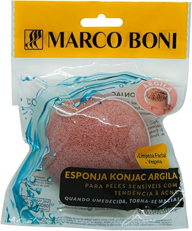 Esponja Konjac Argila 8482 - Marco Boni