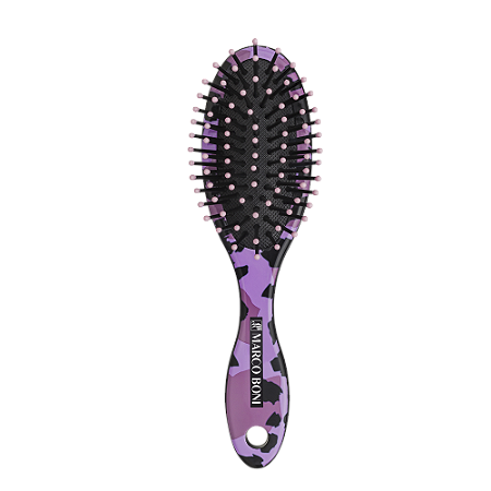Escova Pequena Oval Animal Print 7791T - Marco Boni