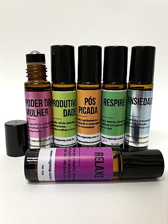 Kit Roll-Ons Terapêuticos