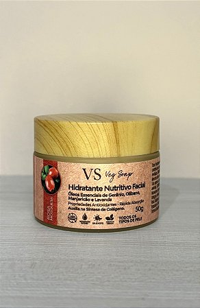 Hidratante Facial Nutritivo Rosa Mosqueta e Ativos 50G