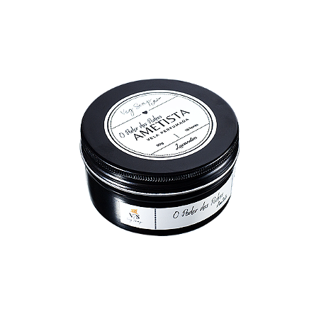 Vela Perfumada Aluminio Ametista-Lavandim 90g