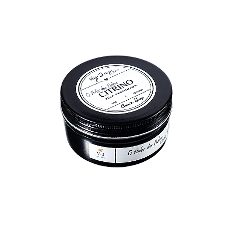 Vela Perfumada Aluminio Citrino-Canela Spicy 90g