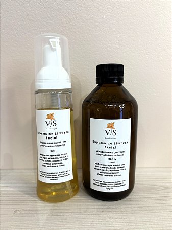 Kit Espuma de Limpeza Facial