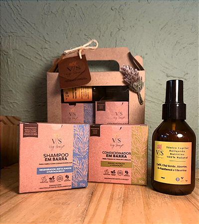 Kit Cabelo Anti-Queda e Regenerador