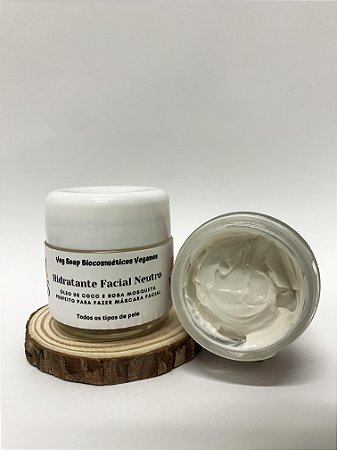 Hidratante Facial Neutro de Rosa Mosqueta 50g