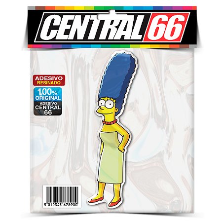Adesivo Resinado Simpsons - Marge