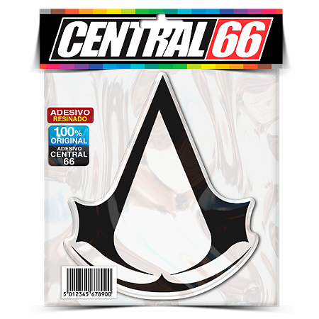 Adesivo Resinado Assassin's Creed Triangulo