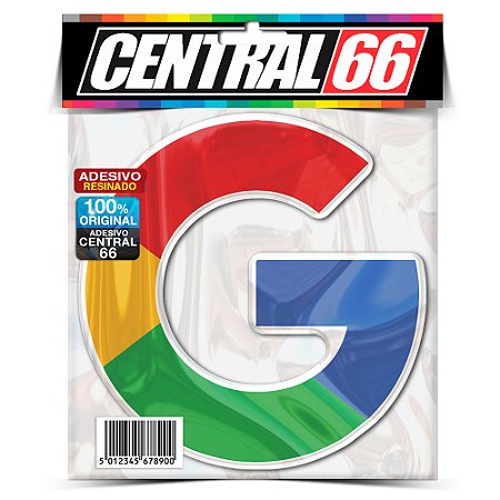 Adesivo Resinado Google Logo G