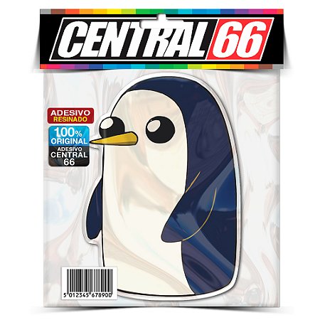 Adesivo Resinado Hora de Aventura - Pinguim