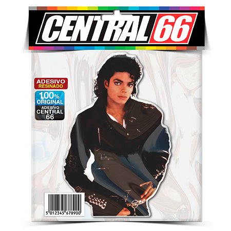 Adesivo Resinado Michael Jackson