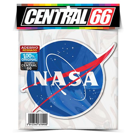 Adesivo Resinado Redondo Nasa