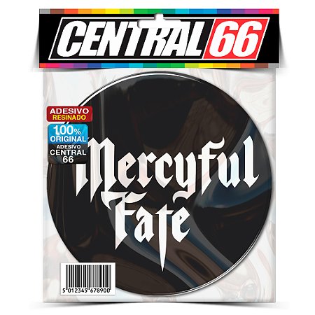 Adesivo Resinado Redondo Slayer - Mercyful Fate